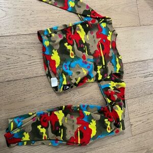 Colorful Camo Kids Bottom layer
